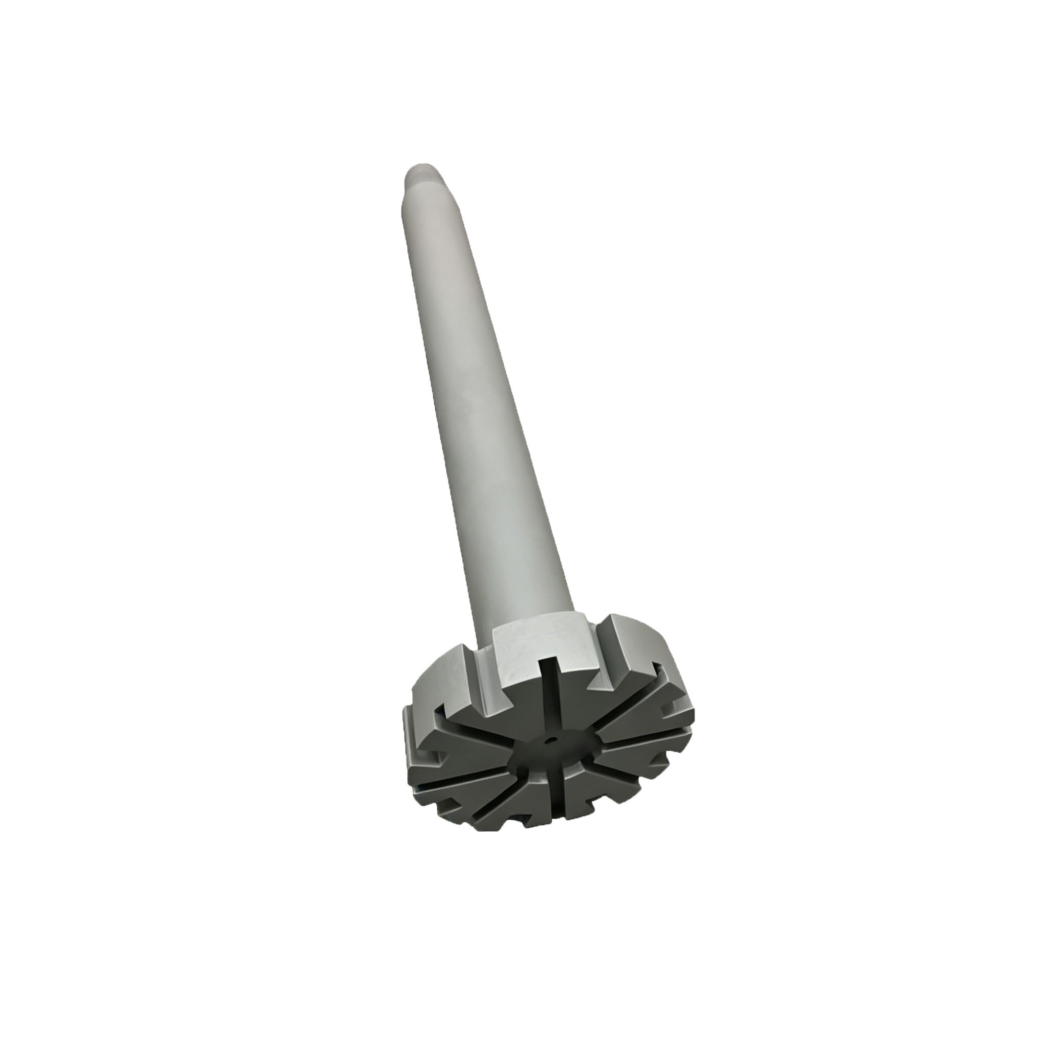 High purity isostatic graphite rotor assembly for molten aluminum degassing machine