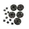 Various sizes of graphite impellers for different aluminum melt capacities