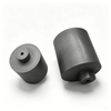 Two Sizes High Pure Graphite Crucible With Center Discharge Hole, Isostatic Press Graphite Pots For Copper Aluminum Smelting