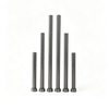Gradient length mirror polished graphite support rod series, high density graphite carrier shaft for monocrystalline furnace