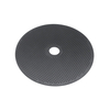 High-purity graphite perforated disc with precision drilled holes and center aperture, fine-grain isostatic carbon sintering tray for vacuum resistance furnace, Ningheda manufacturer
