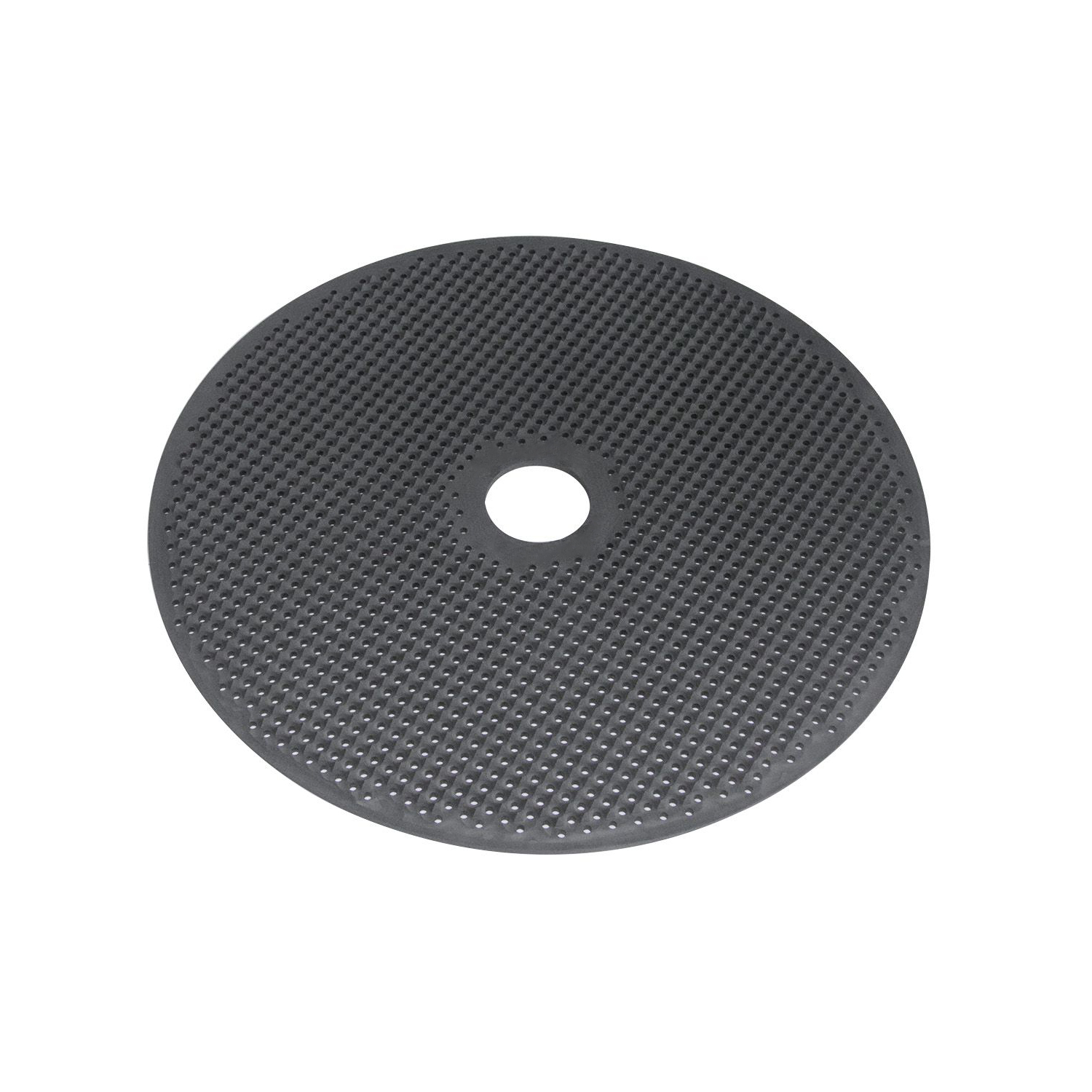 High-purity graphite perforated disc with precision drilled holes and center aperture, fine-grain isostatic carbon sintering tray for vacuum resistance furnace, Ningheda manufacturer