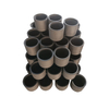 Bulk stack of high purity graphite crucibles for vacuum aluminum evaporation coating, wholesale supply for industrial production