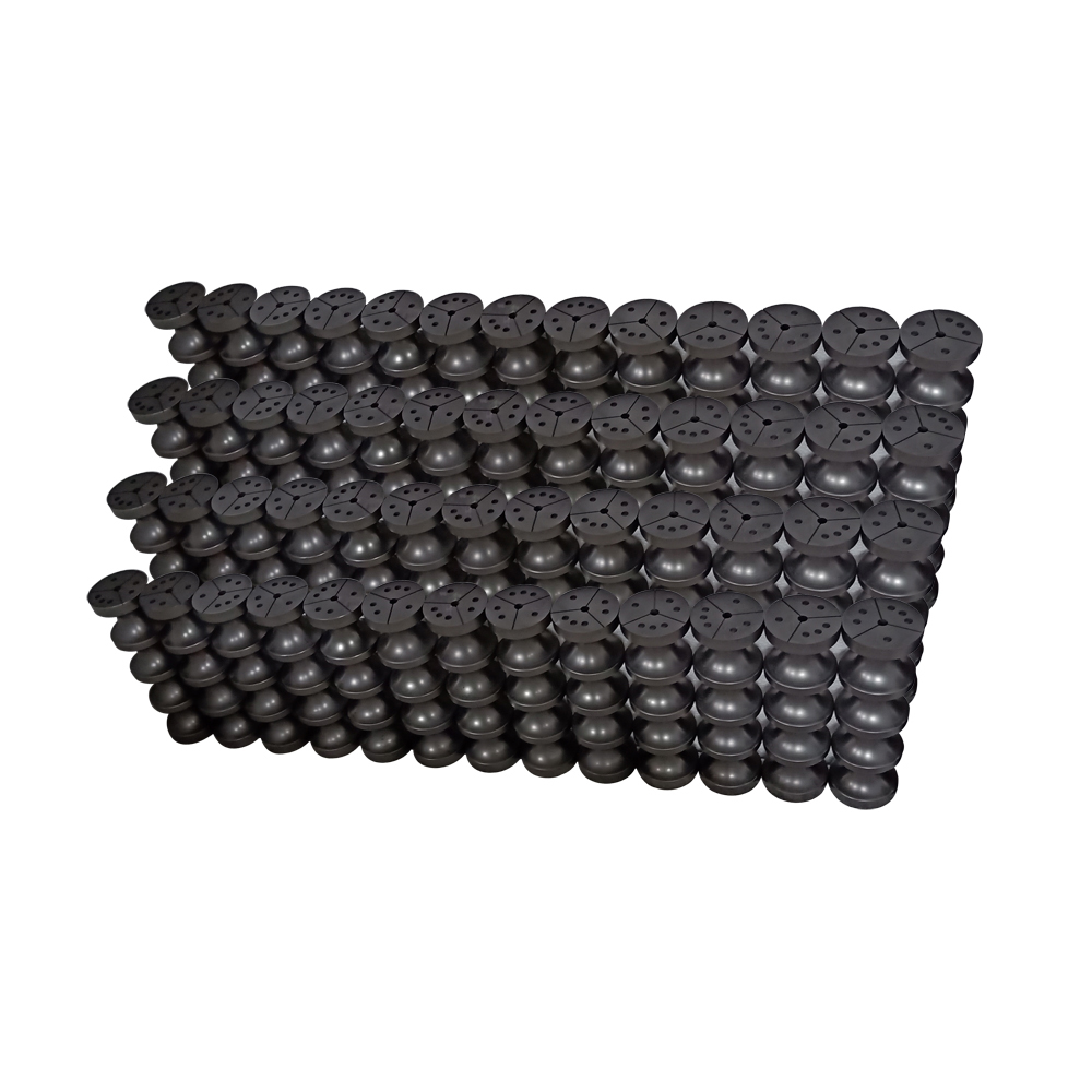 Bulk manufactured graphite cluster wheels in ready stock, consistent quality batch production for fiberglass industry OEM supply, fast delivery available