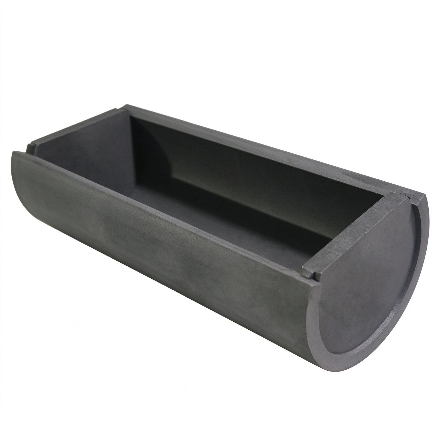 Graphite boat with groove structure vacuum sintering graphite tray for high temperature furnace