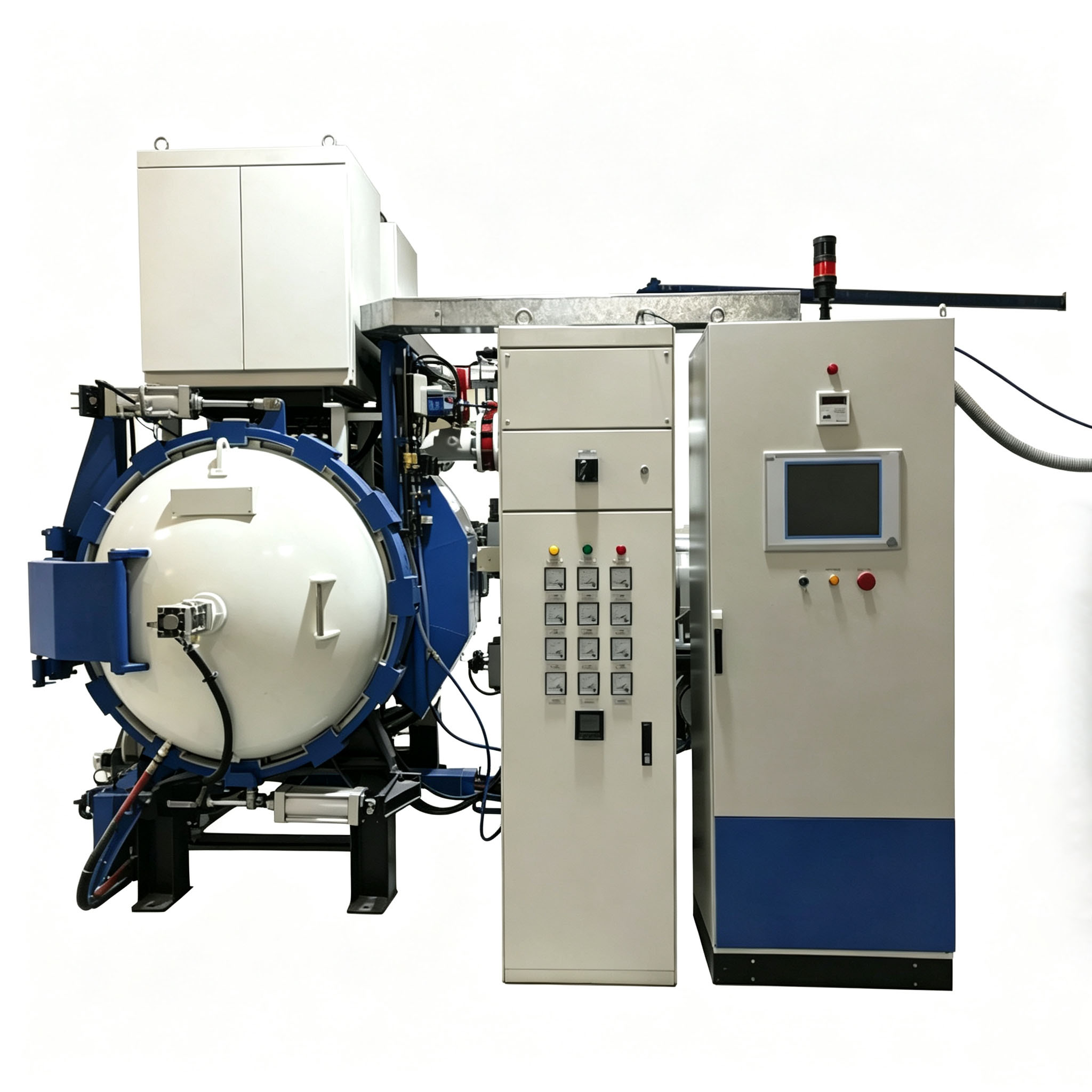 Full automatic vacuum heat treatment furnace, high temperature graphite support rod as furnace internal load-bearing shaft