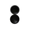 Top view of precision machined graphite crucibles, showing smooth inner surface for contamination-free aluminum melting