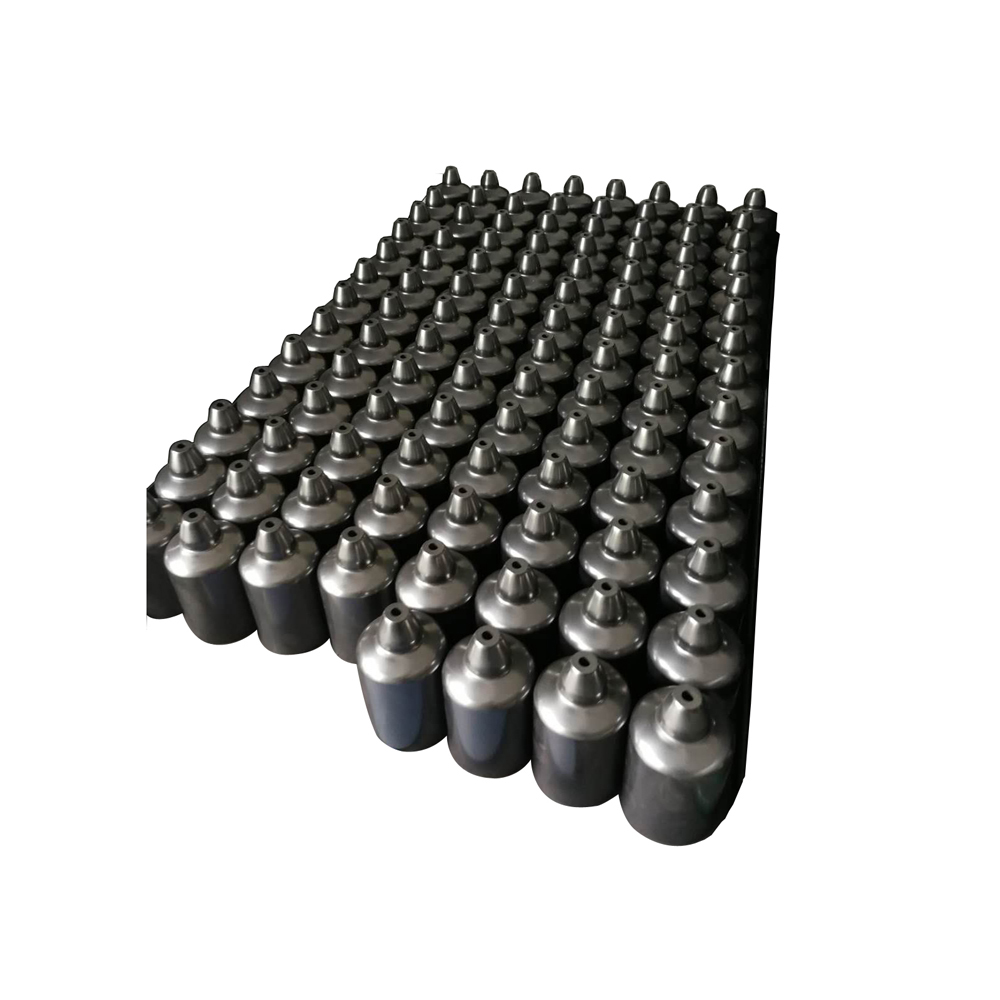 Large bulk stock of high purity taper neck graphite crucible from manufacturer, fast delivery custom graphite melting pots for global metal casting factories