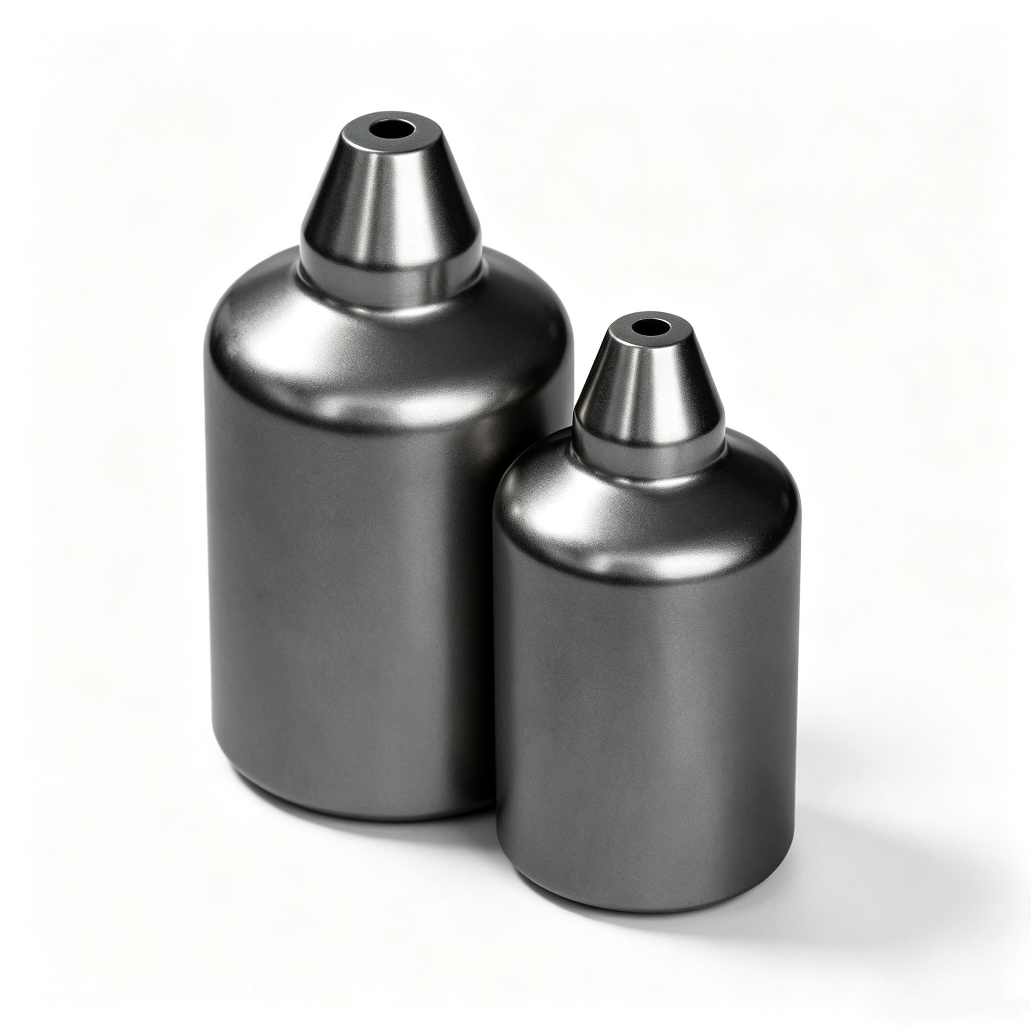 High Density Graphite Crucible With Taper Center Discharge Hole, Large & Small Capacity Graphite Pots For Gold Silver Refining