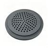 Graphite perforated disc combo with sparse and dense hole patterns, two-layer porous carbon sintering plate set for adjustable gas flow rate in high-temperature furnace applications