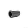 Horizontal view of single ring graphite crucible displaying uniform wall thickness and reinforced ring structure for thermal shock resistance