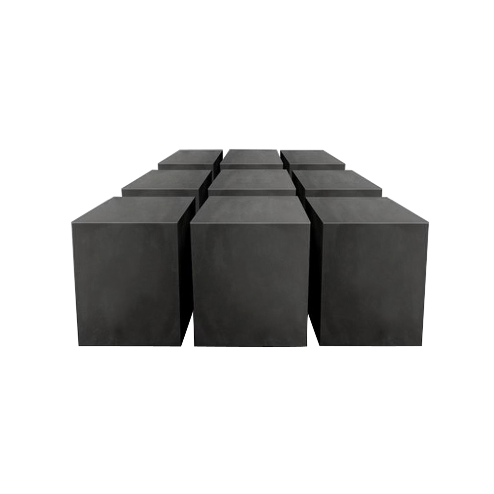 Bulk graphite blocks in factory shipment layout, consistent batch quality, ISO9001 certified