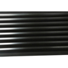 Close-up of glossy grooved graphite plate surface showing precise parallel CNC machined slots with smooth finish - NHD Carbon