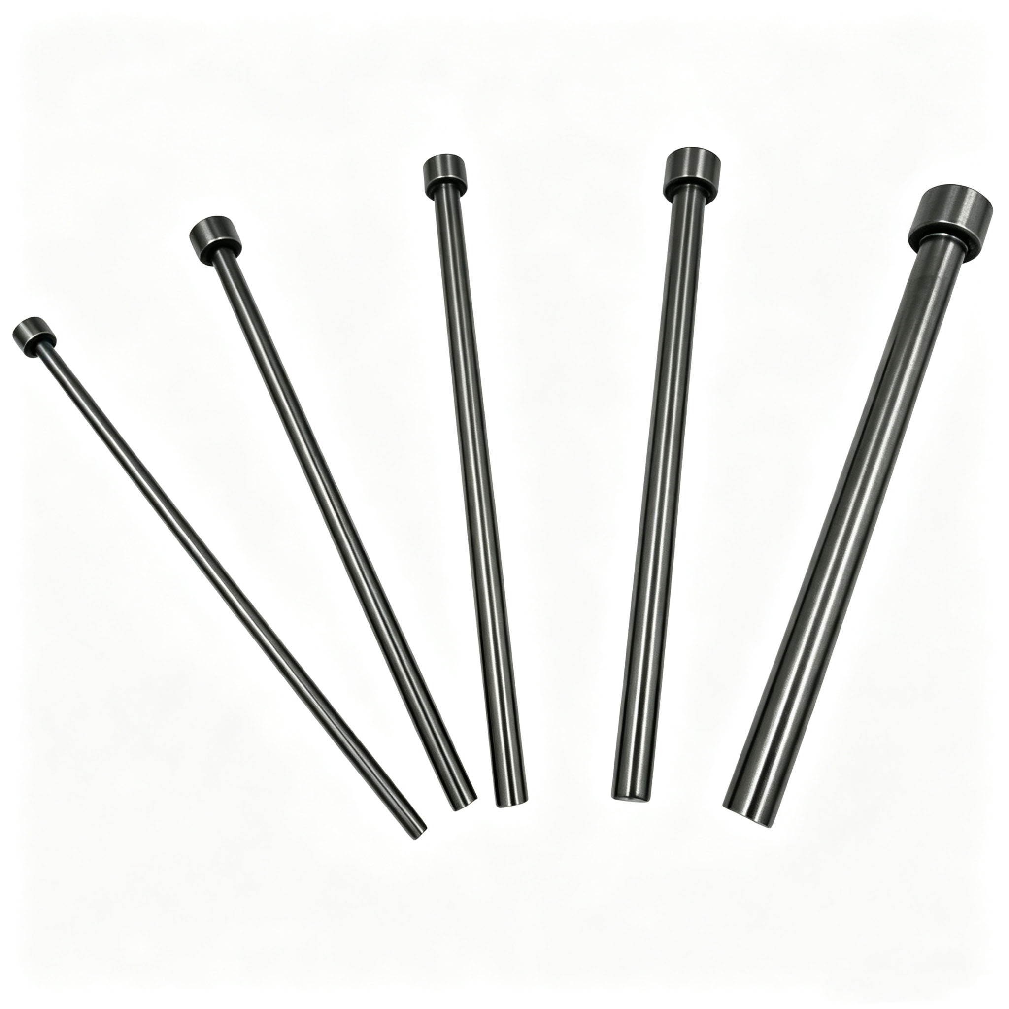 Mirror polished various diameter graphite support rod, high density graphite transmission shaft