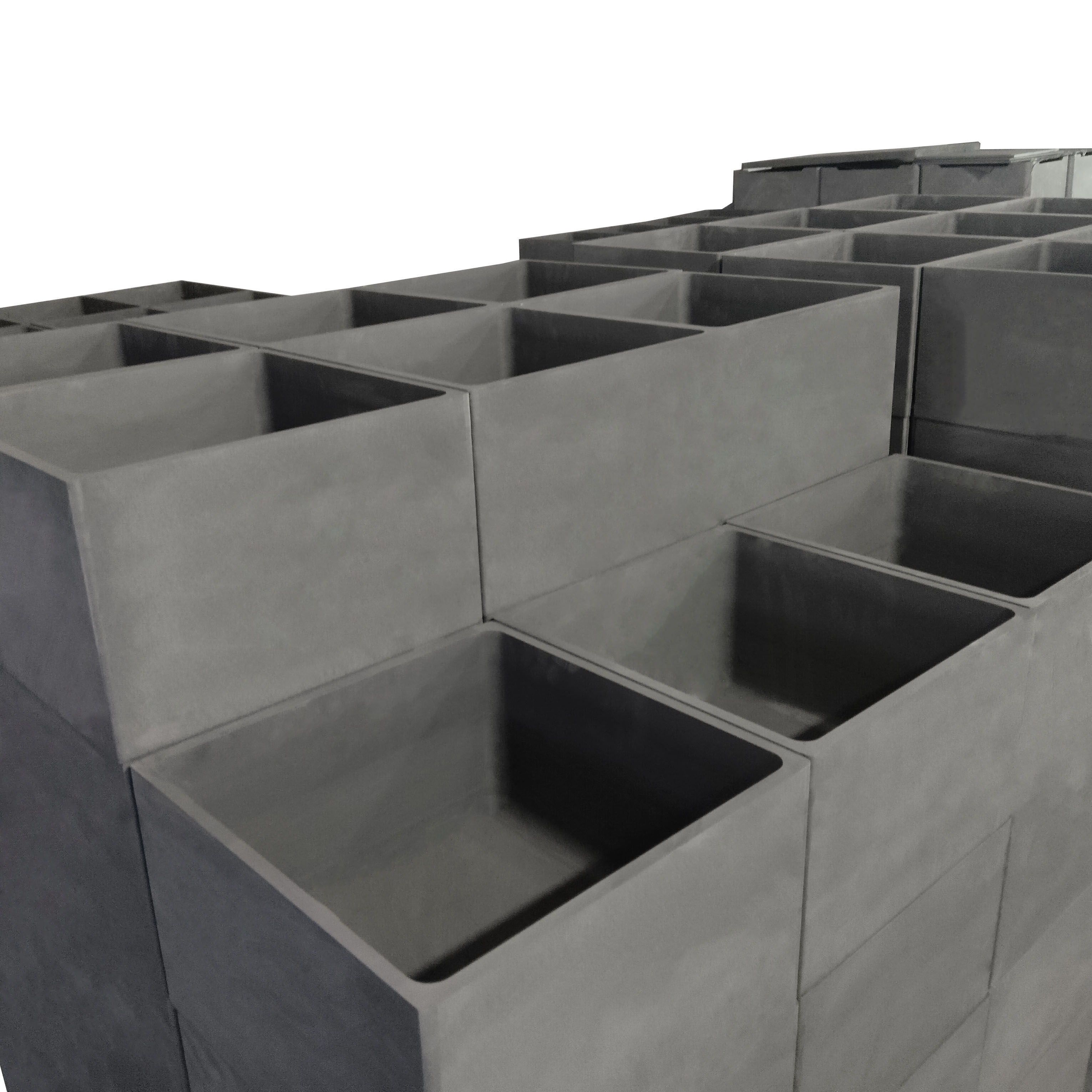 Square Graphite Boats – Designed for High-Temperature Sintering and PECVD Processes | Customizable in Multiple Sizes and High-Purity Materials