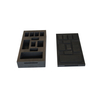 Multi-size cavity graphite ingot mold with lid for different bar weights in one plate