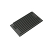 Small custom grooved graphite plate for precision semiconductor equipment components