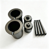 Complete Graphite Melting Consumables Kit, Notched Graphite Crucible, Center Discharge Hole Graphite Pot, Graphite Guide Pins For Metal Casting