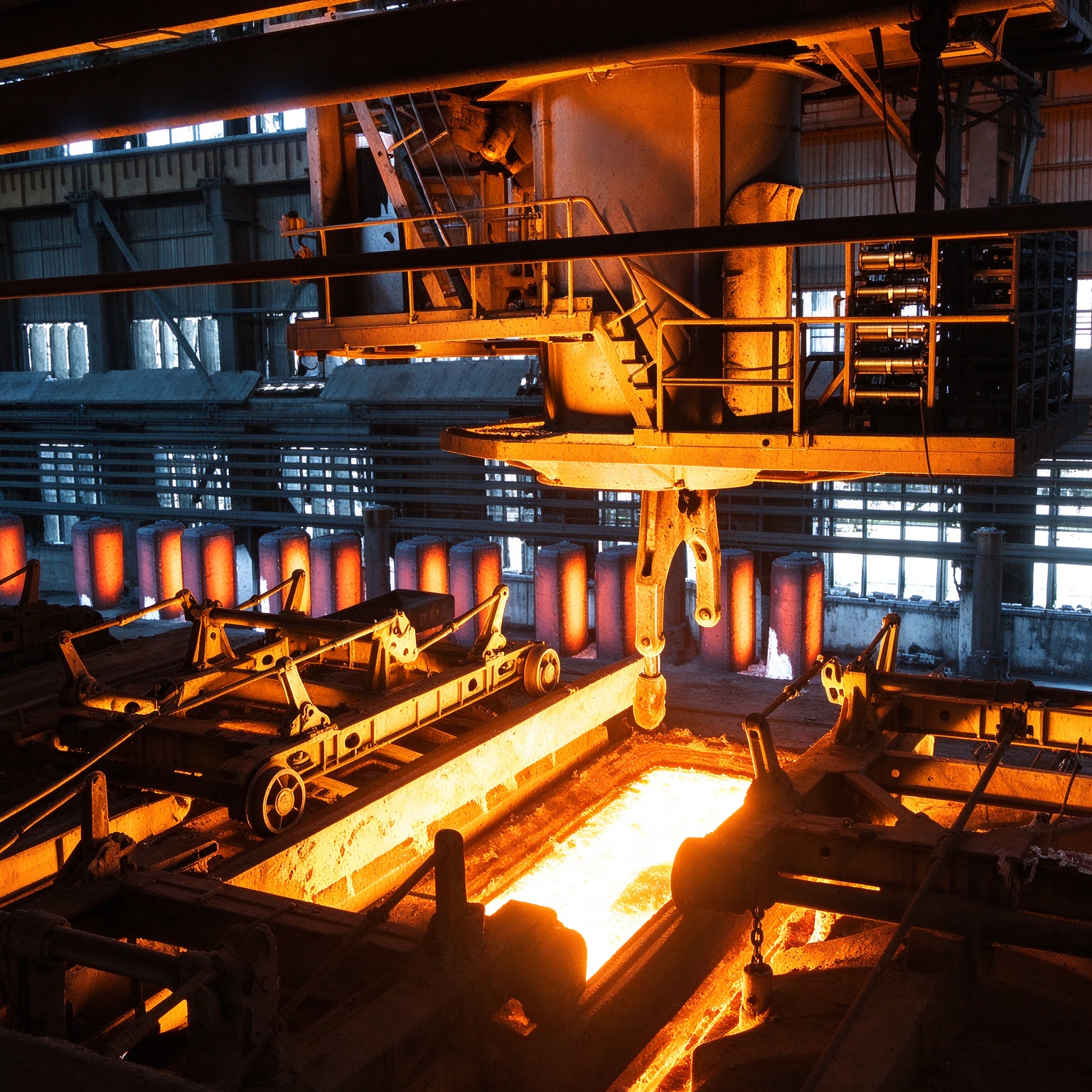 Large metallurgical factory high temperature production line, graphite boat used in vacuum furnace heat treatment
