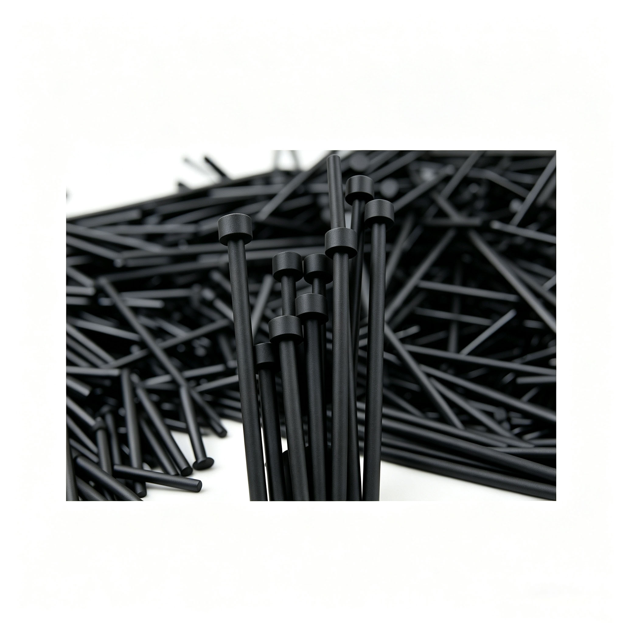 Mass inventory graphite support rod, large batch supply graphite support shaft for metallurgical furnace