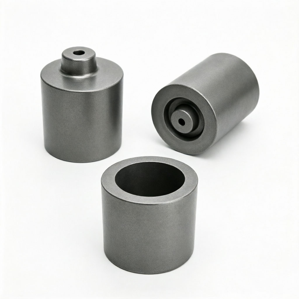 Long Horizontal Custom Graphite Crucible With Integrated Top Hole Column, Shock Thermal Stable For Precious Metal Melting