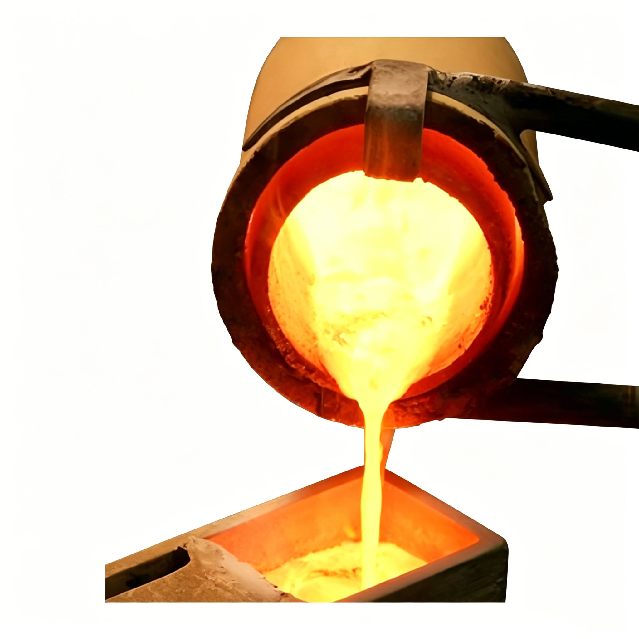 Durable single ring graphite crucible, precision casting graphite crucible for jewelry making and metal craft processing