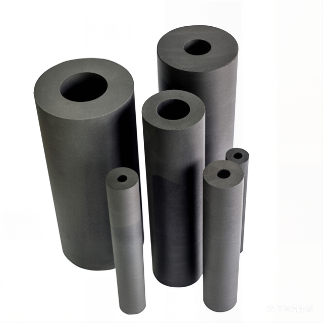 Custom multi-size graphite tubes for non-ferrous metal continuous casting